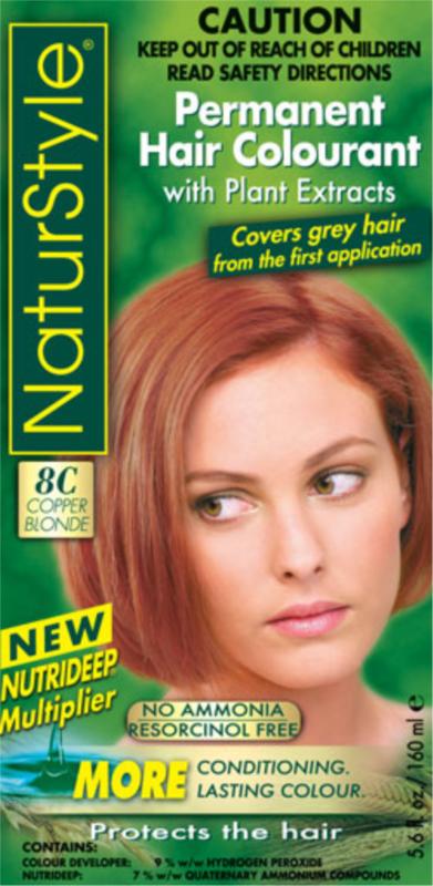 NaturStyle 8c Copper Blonde Hair Color Copper Blonde. NaturStyle 8c Copper Blonde