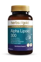 Herbs of Gold Alpha Lipoic 300mg 60/120c