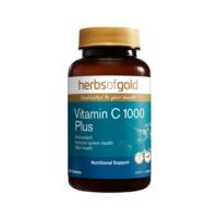 Herbs of Gold Vitamin C 1000 Plus Zinc & Bioflavonoids 60/120t