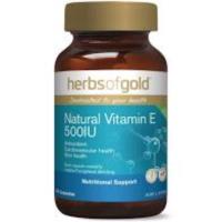 Herbs of Gold Natural Vitamin E 500IU 50c