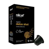Planet Organic Nilcaf Organic Roasted Beverage Caffeine Free Capsules Detox Shot x 10 Pack